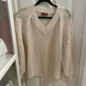 NWOT Missoni knit V neck sweater
